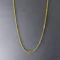 Gold plated designer chain for women beaded pattern lightweight imitation jewellery India