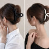 Loop Design Matte Hair Claw Clip for Women – Strong Grip Non-Slip Hair Clutcher Combo Set (2, 4 & 6 Pieces)